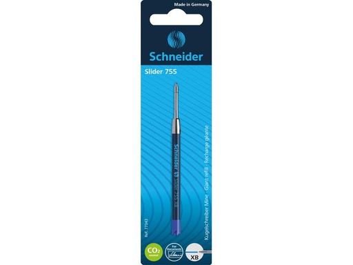 [90241132 1396036] Schneider Schreibmine 755XB Slider 0.7 mm, Blau