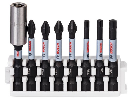 [90241140 1338237] Bosch Professional Bit-Set Pick and Click Impact Control 8-teilig