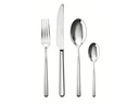 Sambonet Besteck-Set Linear 24-teilig, Silber