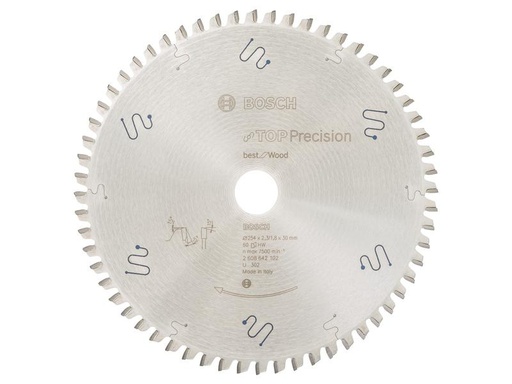 [90241557 1338645] Bosch Professional Kreissägeblatt Best for Wood, 254 x 30 x 2.3 mm, Z 60