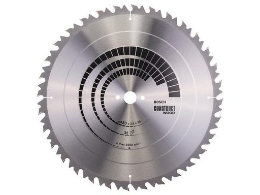 [90241601 1338631] Bosch Professional Kreissägeblatt Construct Wood, 450 x 30 x 3.8 mm, Z 32