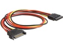 Delock Stromverlängerungskabel SATA 50 cm