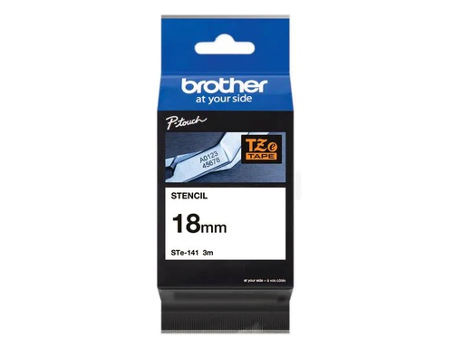 [90241658 1403188] Brother STe-141 Schablonenband Transparent auf Weiss