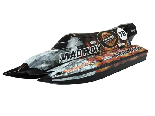 [90041512 1107781] Amewi Speedboot Mad Flow V3 Formel 1 3S Brushless ARTR