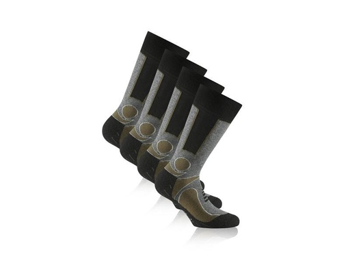 [90241673 1413251] Rohner Socks Socken Trekking Khaki/Schwarz 2er-Pack