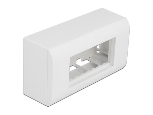 [90241677 1404562] Delock Easy 45 Aufputzgehäuse 152 x 82 Weiss