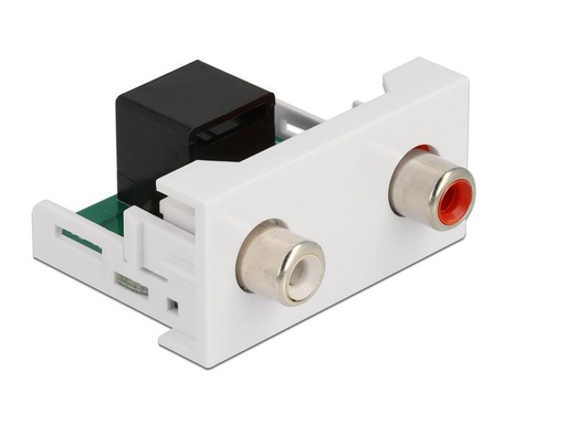 [90241719 1404568] Delock Easy 45 Modul 22.5 x 45 mm Spezial - Cinch
