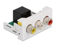Delock Easy 45 Modul 22.5 x 45 mm Spezial - Cinch