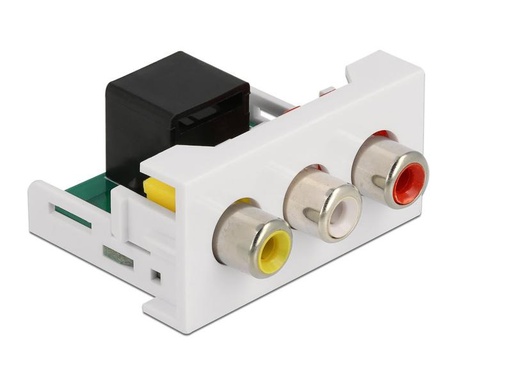 [90241770 1404569] Delock Easy 45 Modul 22.5 x 45 mm Spezial - Cinch