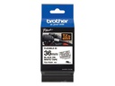 Brother Beschriftungsband TZe-FX261 Schwarz auf Weiss