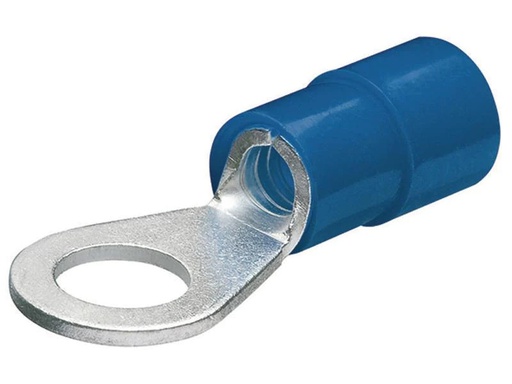 [90004131 847005] Knipex Ringkabelschuhe 6.0 mm Blau, 100 Stück