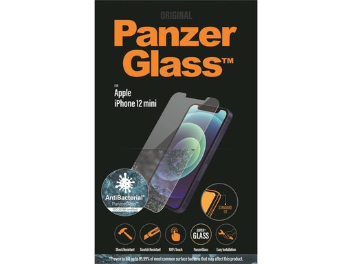 [90041535 1106415] Panzerglass Displayschutz Standard Fit AB iPhone 12 mini