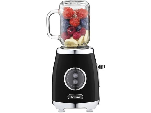 [90241932 1412277] Trisa Standmixer Mix 'n' Joy Schwarz