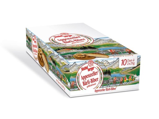 [90242000 1405104] Bischofberger Gebäck Appenzeller Bärli – Biber 580 g