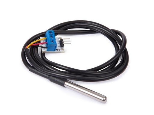 [90041649 1138679] Whadda Temperatur Sensor DS18B20 mit Adapter