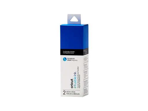 [90004151 1186389] Cricut Aufbügelfolie Joy Infusible Ink 2 Stück, Blau