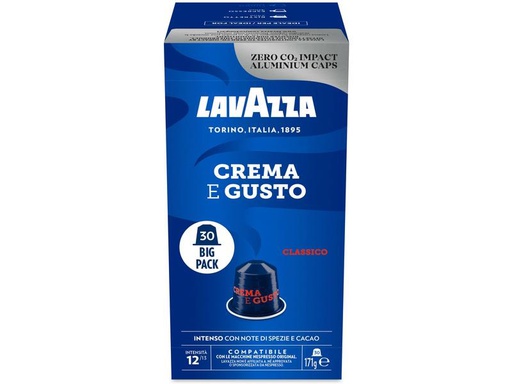 [90242373 1390117] Lavazza Kaffeekapseln Crema e Gusto Classico 30 Stück