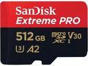 SanDisk microSDXC-Karte Extreme PRO 512 GB