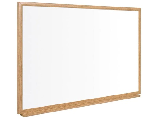 [90041755 266811] Bi-Office Magnethaftendes Whiteboard 45 cm x 60 cm, Weiss