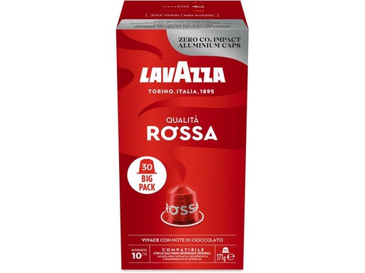 [90242597 1390116] Lavazza Kaffeekapseln Qualità Rossa 30 Stück