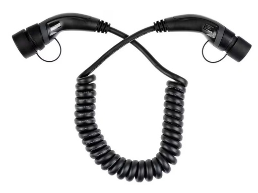 [90242667 1301337] FURBER.power Ladekabel ODIN Typ 2 11kW 5 m Spiral