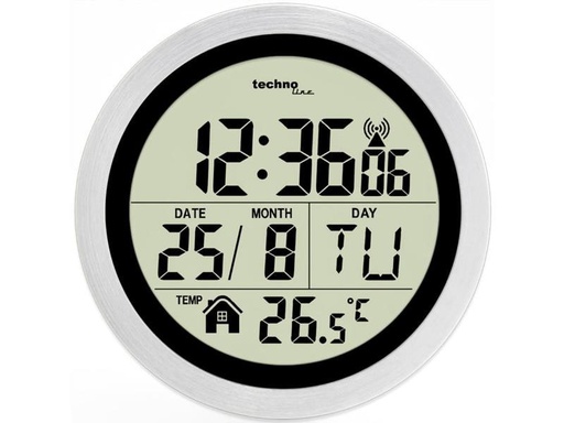 [90242691 1411557] Technoline Funkuhr WT3005 Weiss