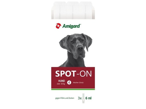 [90242763 1385924] Amigard Anti-Parasit-Tropfen Spot-on Hund, 3 x 6 ml
