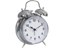 Technoline Klassischer Wecker Modell DGW Silber