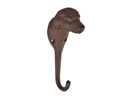 [90004167 1009727] Esschert Design Wandhaken Haken Hund, Braun