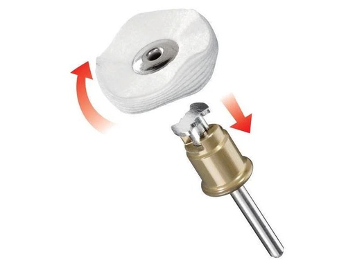 [90041940 307272] Dremel Polierscheibe 423S Textil