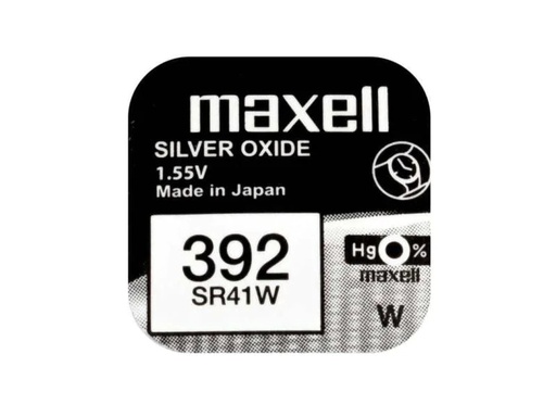 [90041941 920122] Maxell Europe LTD. Knopfzelle SR41W 10 Stück