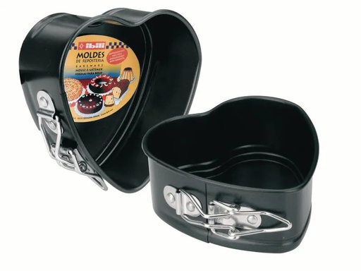 [90041955 602154] Ibili Springform Herz Schwarz