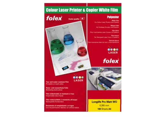 [90041962 852105] Folex Folie A4 0.114 mm Polyesterfolie