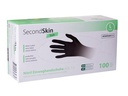 SecondSkin Einweghandschuh Nitril L, Schwarz, 100 Paar