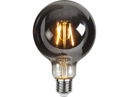 [90041979 1103095] Star Trading Lampe Plain Smoke G95 1.8 W (13 W) E27 Warmweiss