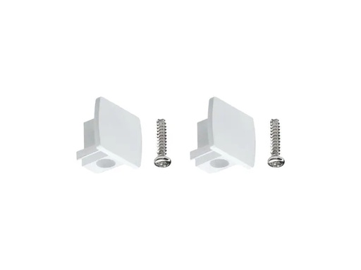 [90243168 1415824] Paulmann Endkappe URail Universal, Weiss, 2er