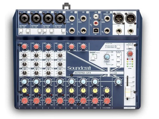 [90243182 850736] Soundcraft Mischpult Notepad-12FX