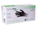 SecondSkin Einweghandschuh Nitril Style S, Schwarz, 100 Paar