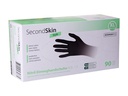 SecondSkin Einweghandschuh Nitril XL, Schwarz, 90 Paar