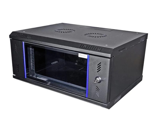 [90042007 1113345] Wirewin Wandschrank 600X450X4U Pro 2nd Gen 19 / 4HE / Schwarz