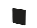 Rössler Fotoalbum S.O.H.O. Schwarz, 180 x 180 mm Schwarz