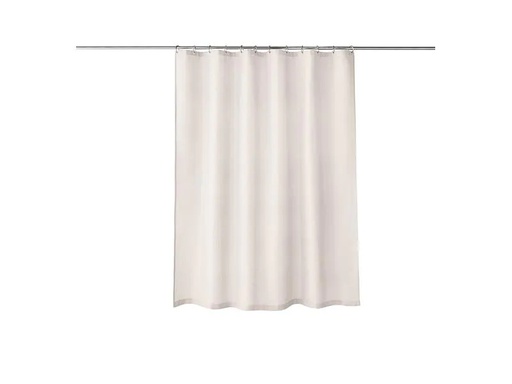 [90243516 1397606] Kleine Wolke Duschvorhang Griglia 180 x 200 cm, Wollweiss