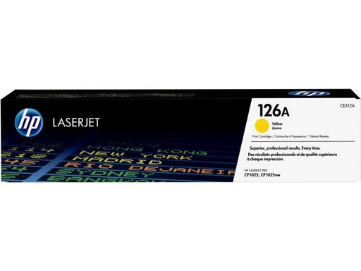[90042081 166561] HP Toner Nr. 126A (CE312A) Yellow