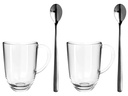 Leonardo Latte Macchiato Tasse Napoli 380 ml, Transparent