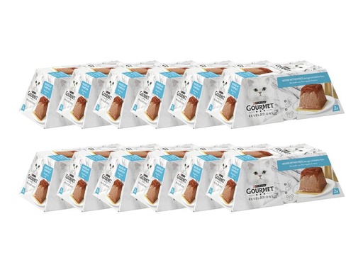 [90243611 1402979] Purina Nassfutter Gourmet Revelations Mousse Thunfisch, 12x(2x57g)