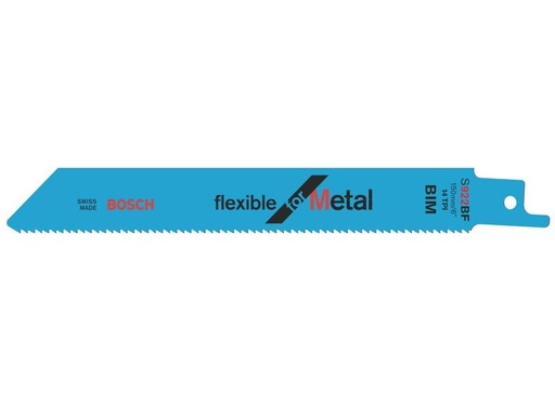 [90243812 1338747] Bosch Professional Säbelsägeblatt S 922 BF Flexible for Metal, 25 Stück