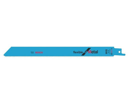[90243823 1338749] Bosch Professional Säbelsägeblatt S 1122 EF Flexible for Metal, 25 Stück