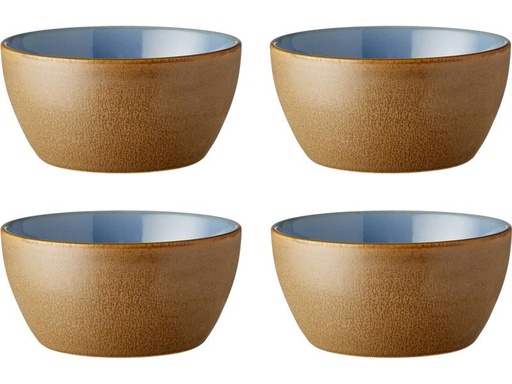 [90243829 1418709] Bitz Schale Wood 12 cm, 4 Stück, Wood/Ocean