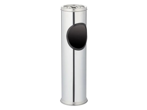 [90243860 1414834] relaxdays Standascher aus Edelstahl Silber