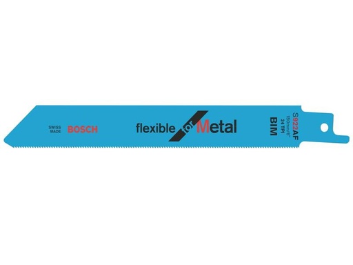 [90243934 1338722] Bosch Professional Säbelsägeblatt S 922 AF Flexible for Metal, 5 Stück